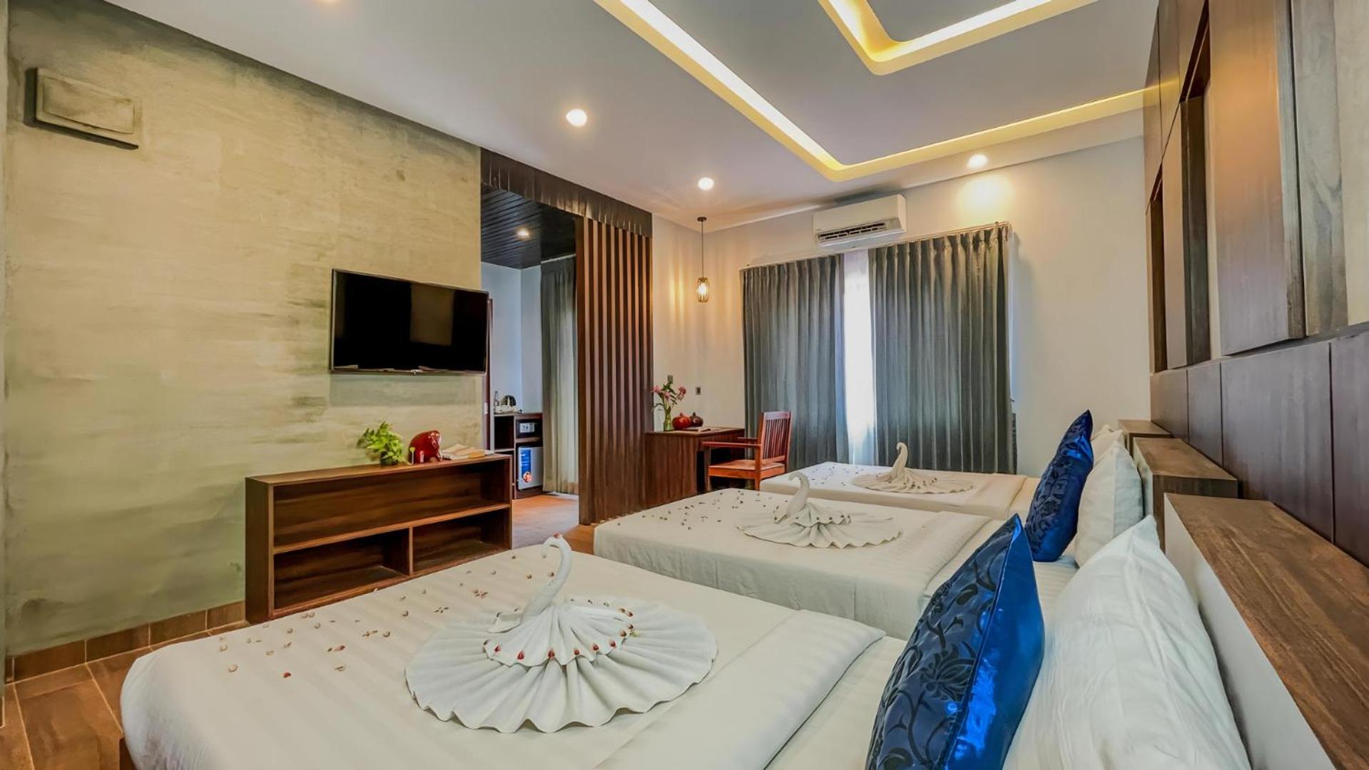 Hotel The Luxury à Siem Reap Extérieur photo